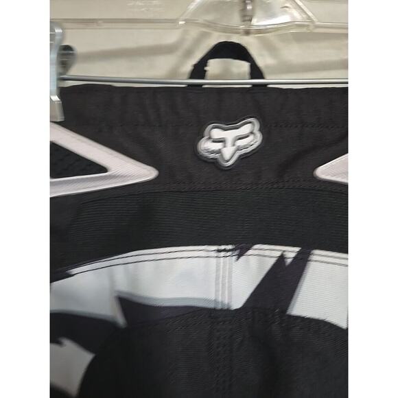 Fox Racing 180 Motocross Motorcycle Riding Pants Size 10/26 White Black Gray - Picture 9 of 14